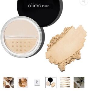 Alima Pure Satin Matte Foundation Olive 1.5